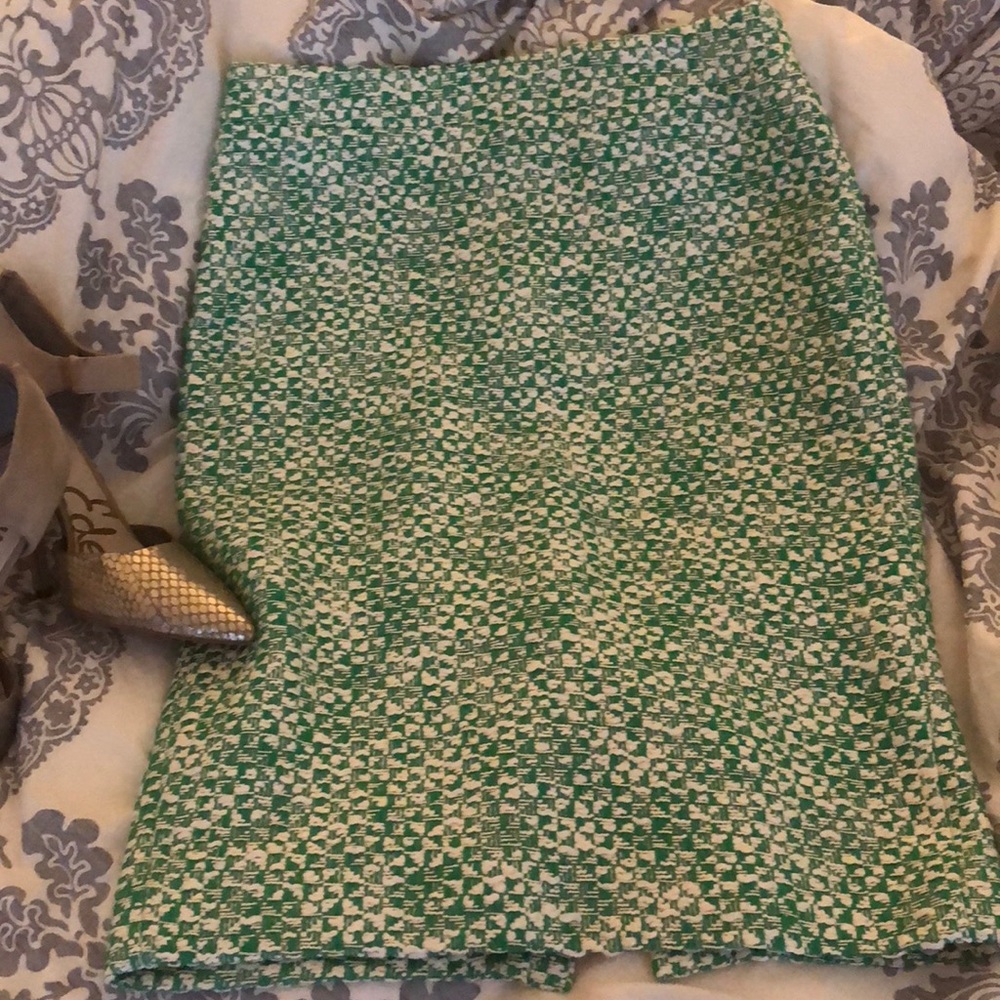 JCrew tweed pencil skirt